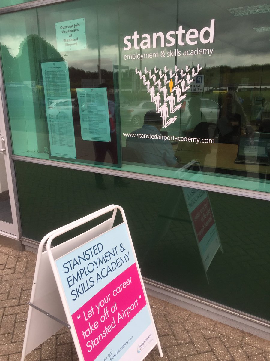 Just been to see <a href="/StanstedAcademy/">Stansted Academy</a>. Airport jobs and training.  Thinking how this might work in Luton @thinkluton