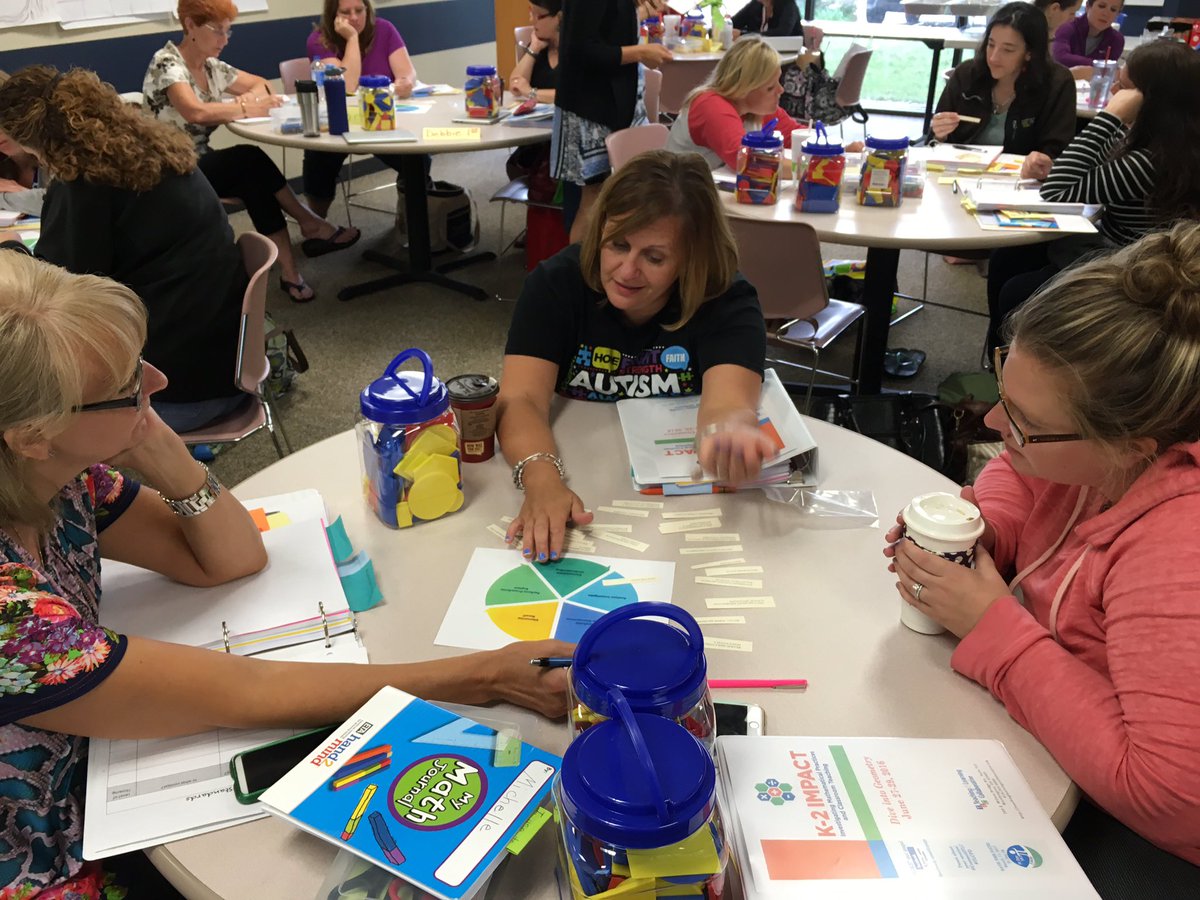 IMPACTmath's tweet photo. Great convos about cognitive demands with our #K2impact group today! https://t.co/Z7VrYmSzqH