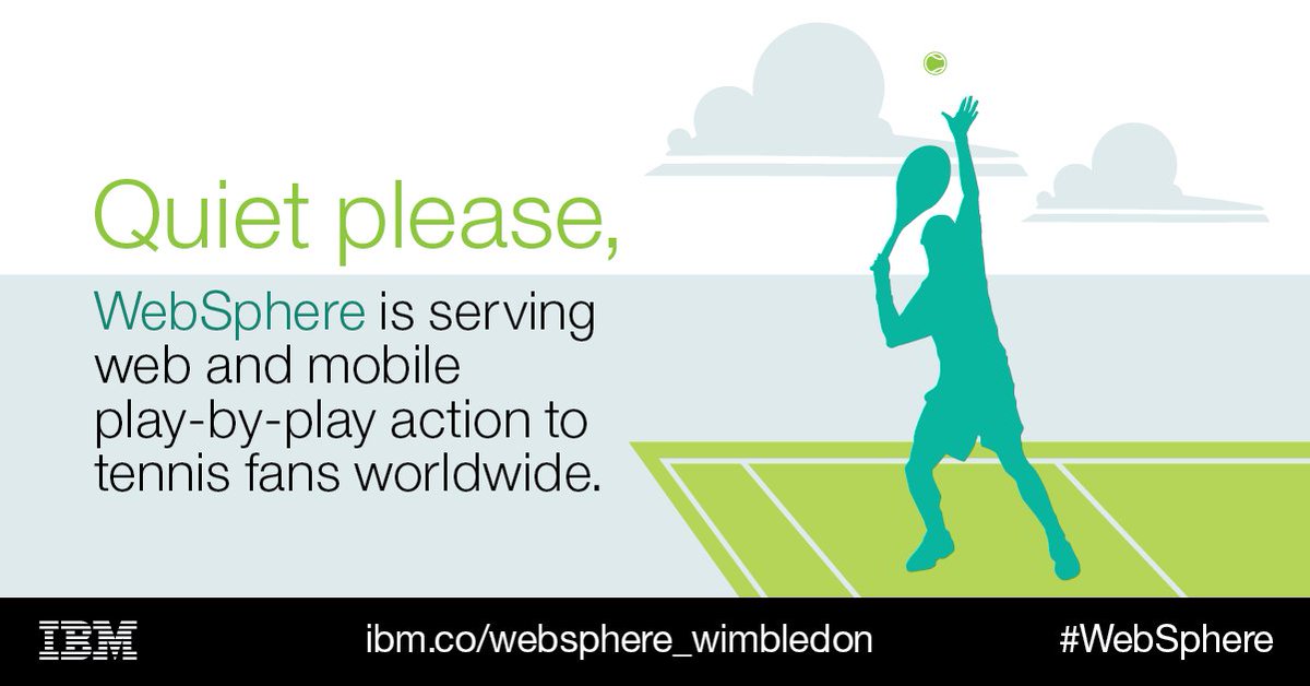 EOKeefe's tweet photo. #IBMCloud running #Wimbledon  with #WASLiberty https://t.co/ChPqukTqdL https://t.co/58DjC8UfhV