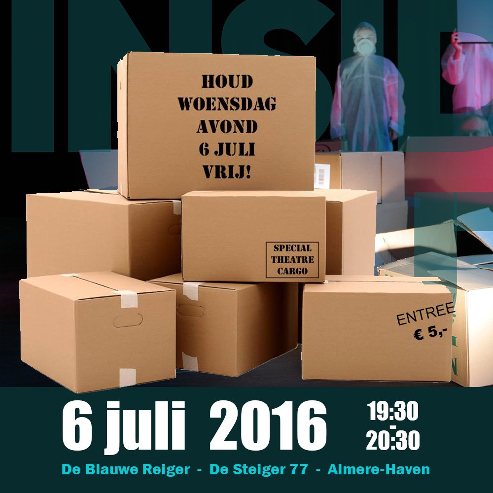 Nieuwe #theater #voorstelling Art Loca op Woensdag 6 juli <a href="/BlauweReiger77/">De Blauwe Reiger</a> #almere #down #beperking #zorg #autisme