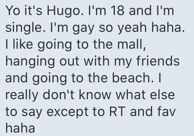 ConfessionFakes's tweet image. Meet Hugo!