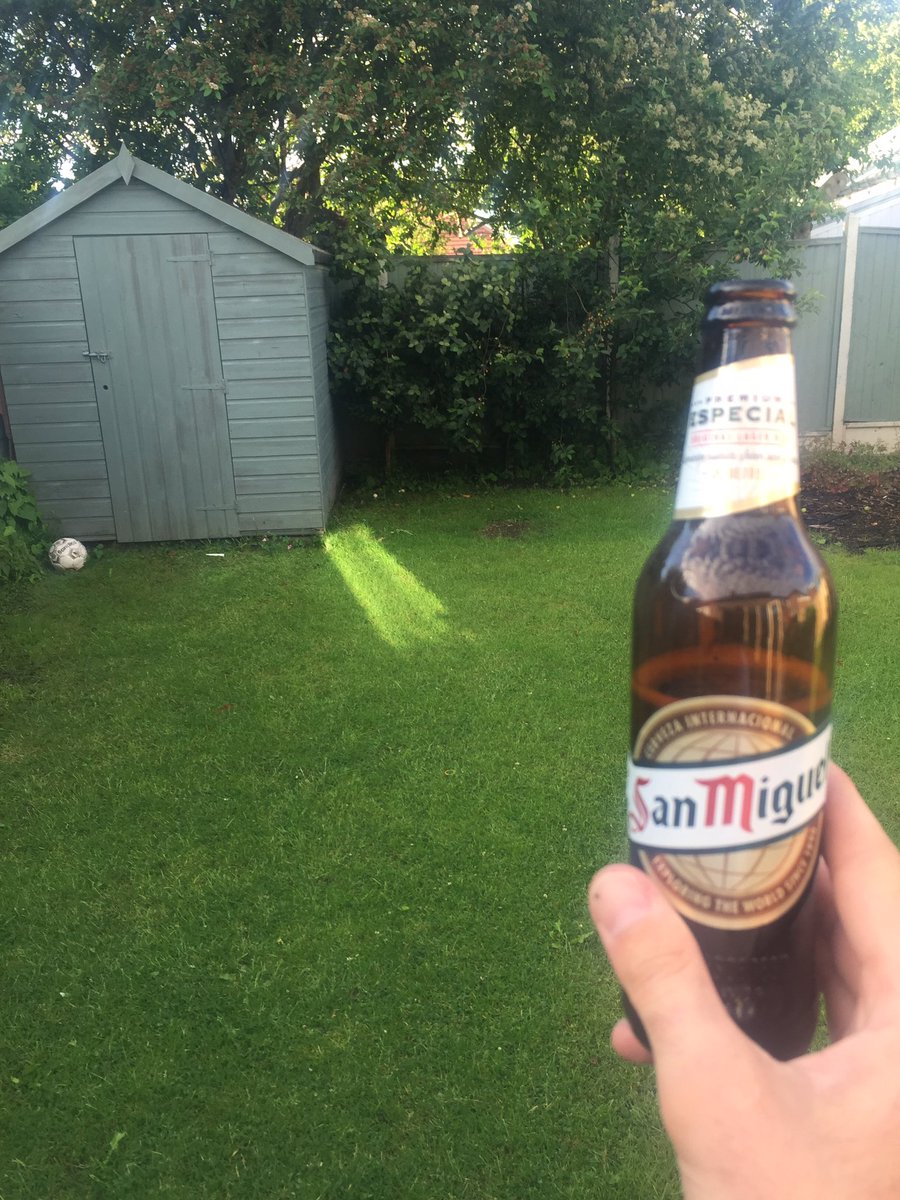 Got into the new place today and I have a shed! #lifeisgood #mangoals