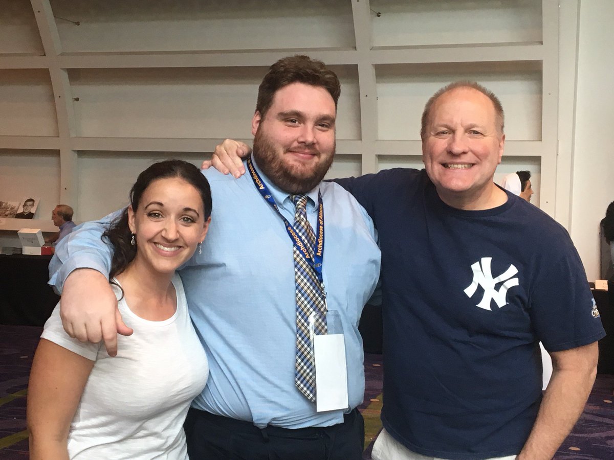 TheCatholicCast's tweet photo. ICYMI: Brent talked with musicians @CollinRaye  &amp; Andrea Thomas at #ATLEC2016. Listen here: https://t.co/QufaYQEMa2 https://t.co/06otAVuREX