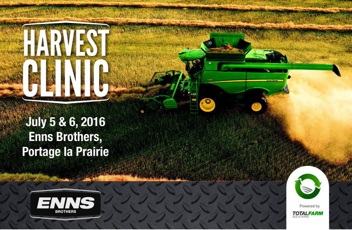 ennsbros's tweet image. The 2016 Harvest Clinic is next week! Click the link to register or call 1-855-404-3667. ow.ly/UfY4301LHBe