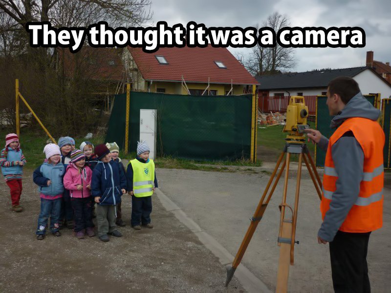 AsapSCIENCE's tweet photo. Nope! Just a land surveying level. #engineering (via @SciencePorn) https://t.co/KTHaQ5QMrh