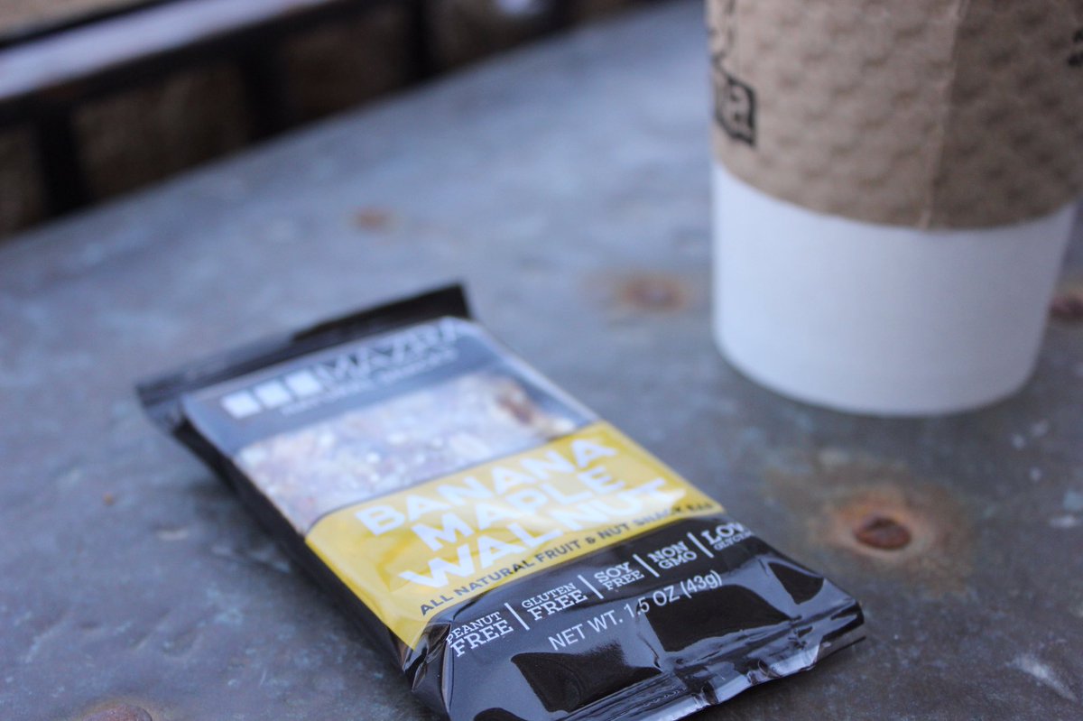 mazrasnacks's tweet photo. #Sunshine ✔️
#BananaMapleWalnut ✔️ #Coffee ✔️ https://t.co/Pa9abp8Kq5