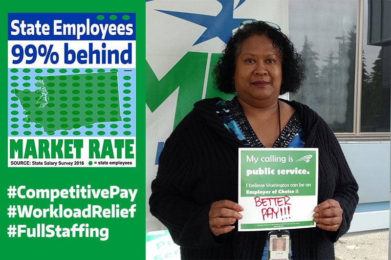 wfsec28's tweet image. Employer-of-Choice= #CompetitivePay #WorkloadRelief #FullStaffing
 WFSE.org/99-behind/  @waDSHS @AustinJenkinsN3
