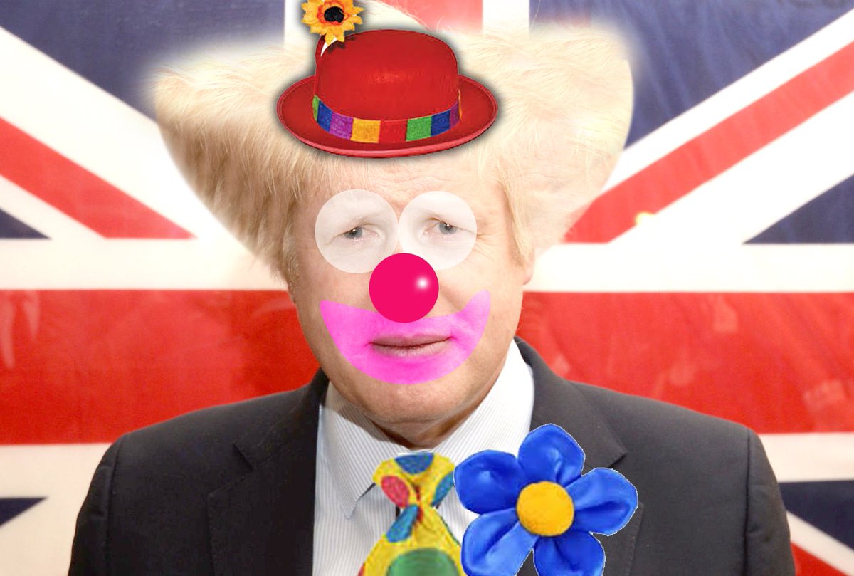 Dermot Ahern on Twitter: "Scary thought . . . BoJo (Boris Johnson) the Clown who could become King… "