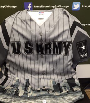 ArmyChicago's tweet image. Register to Win an Army Baseball Jersey!
Winner to be announced on 6 July.

goo.gl/3FFfMI