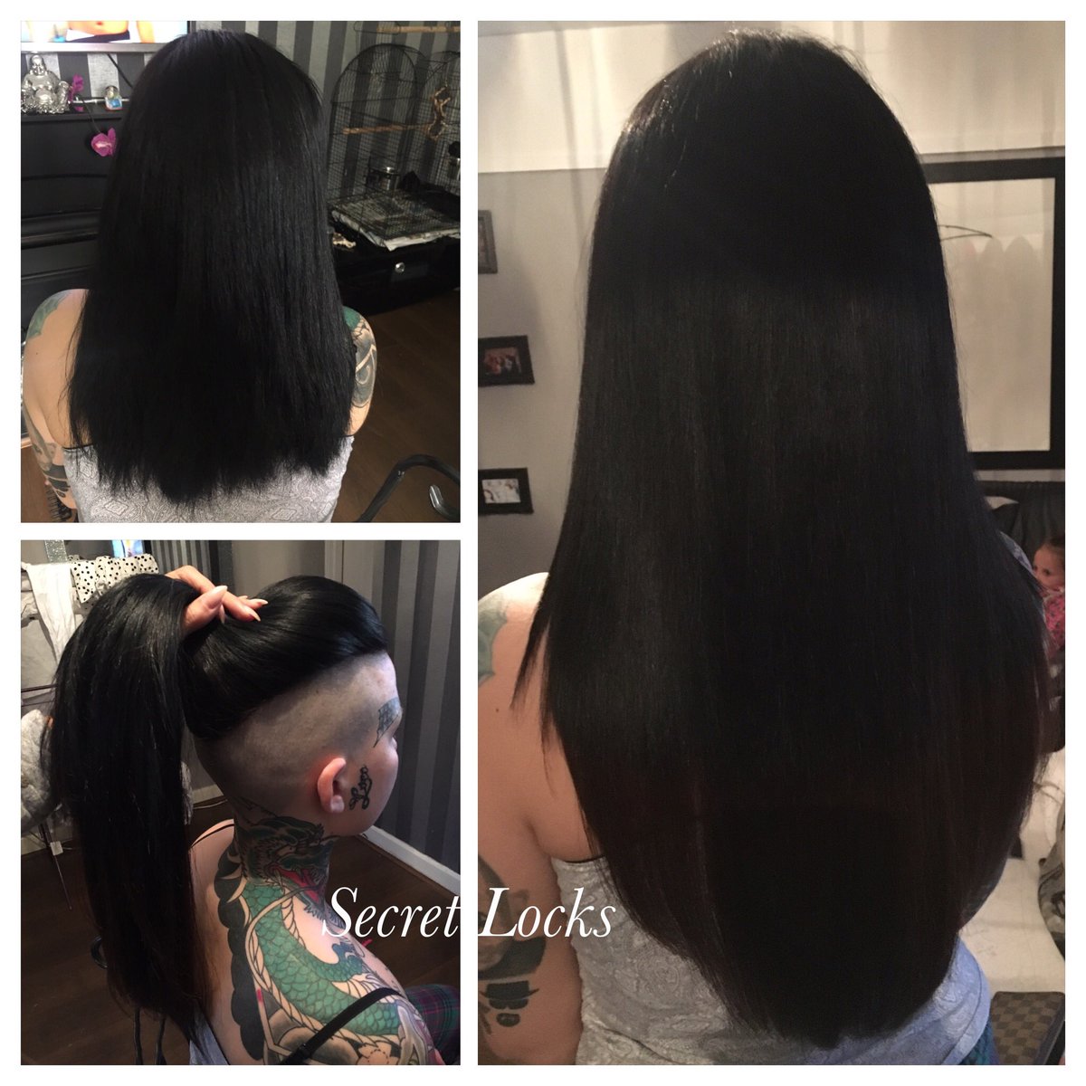SecretLocks_Sam's tweet photo. #NanoRings #HairExtensions can hide when applied correctly even with an #undercut 💁🏻💕140g of 20" #Nano #Rings #Hair https://t.co/6HL2k454kX