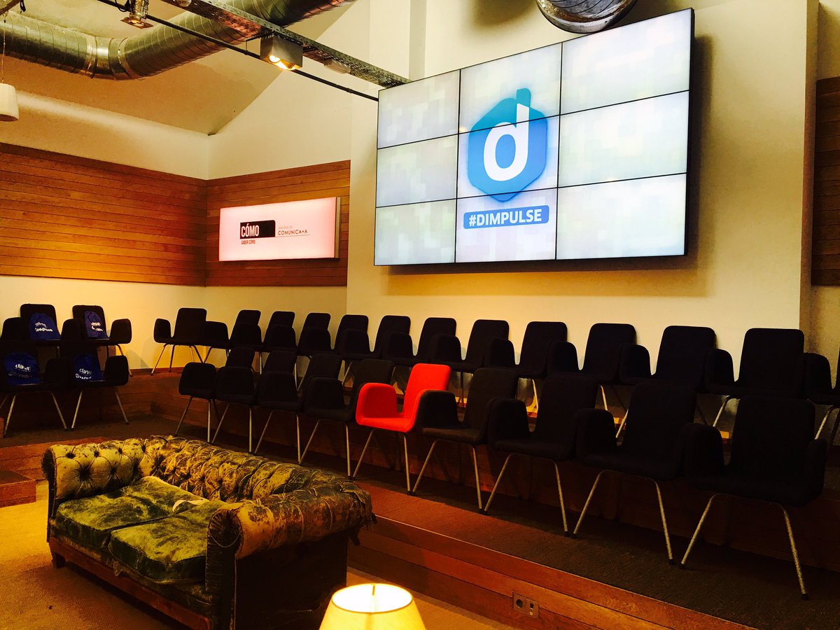 qdimposible's tweet photo. Comenzando evento #dimpulse de Marketing Digital en el maravilloso espacio @Comosabercomo, gracias @Lionbridge https://t.co/W7h2tSGoN2