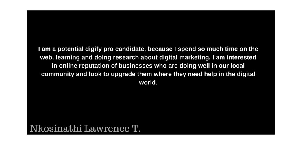 nkosnuty's tweet photo. I'm a person who loves marketing. I enjoy working with google analytics and SEO. #iamdigifyJHB  @DigifyZA https://t.co/uYwA6n1pN7