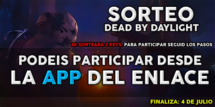 CHUPITAOficial's tweet photo. Sorteo de 3 keys de #Deadbydaylight gracias a @polmanzanyt @pivitron @chupita13 ENLACE: https://t.co/yStrKeqHQW https://t.co/CEEGRga8Zn