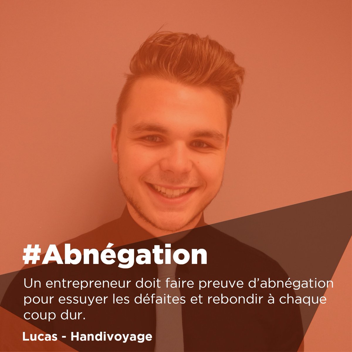 Manu_Incub's tweet image. #InspirationEntrepreneurs: le #conseil de Lucas d'@handi_voyage (#START2016) pour s'armer face à l'#entrepreneuriat