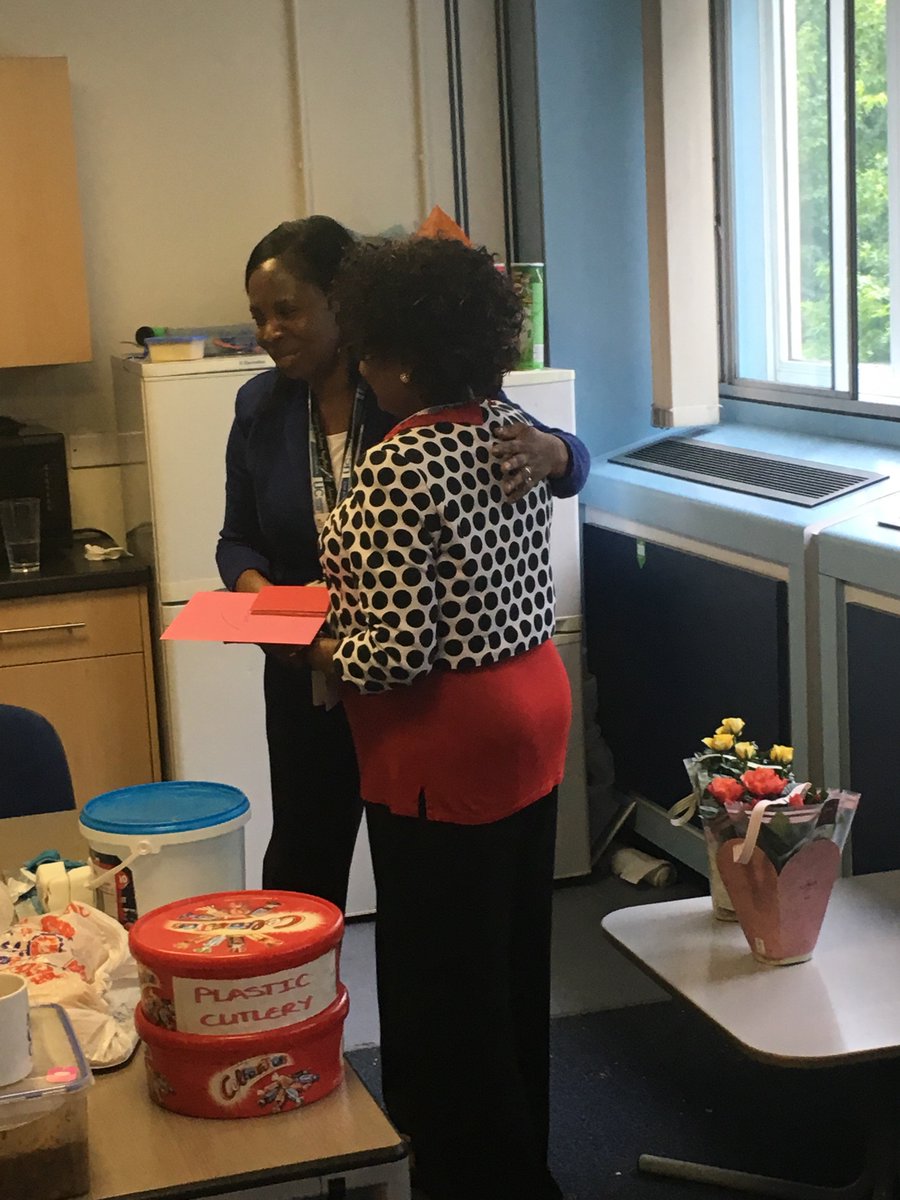 ABARNATT's tweet photo. Goodbye to old friends Charity and Lorraine #hammersmith @Joy_Aro_08 @timboella @prathibramsingh @WestLondonDM https://t.co/w3orew33MG