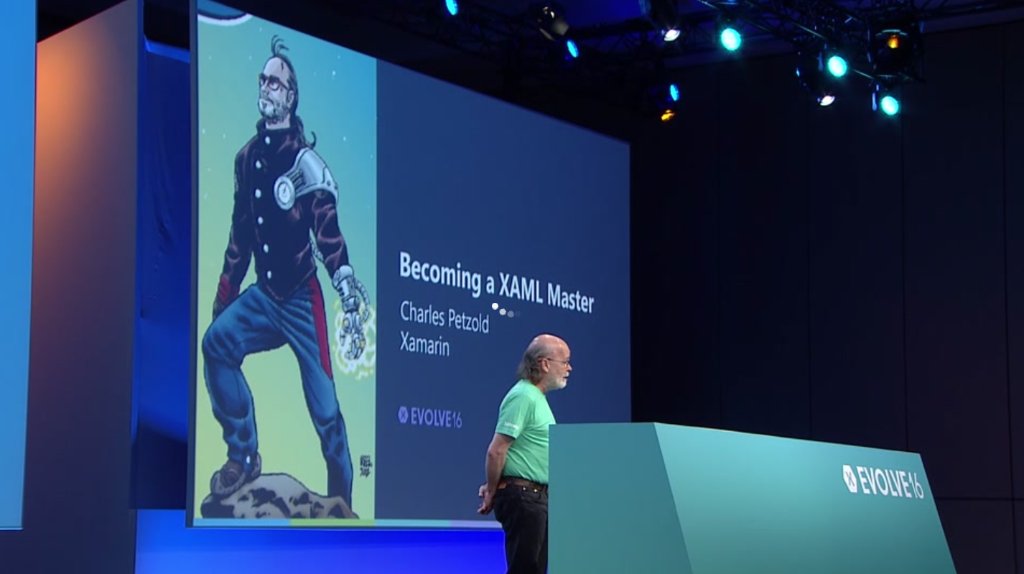 VisualStudio's tweet photo. #XamarinEvolve session replay: Becoming a #XAML Master, with @PetzoldCharles https://t.co/EBewkXW3Rx https://t.co/SKQYuBCn0s