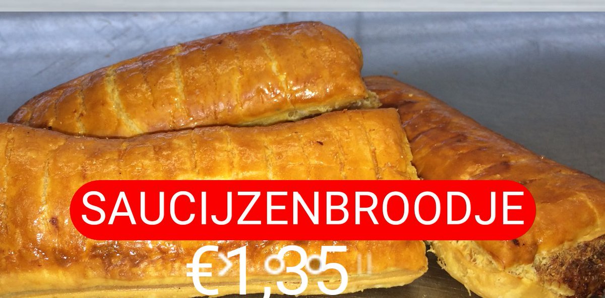 Heerlijke saucijzenbroodjes in de #aanbieding  #breda