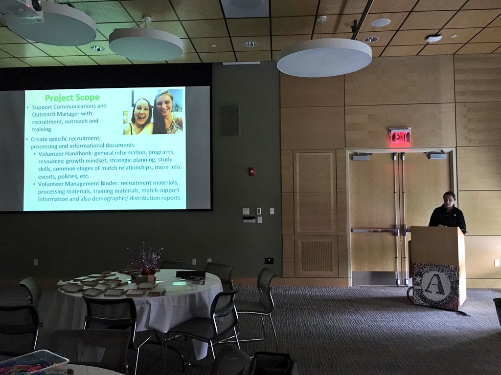 MassMentoring's tweet photo. Jordan #aomcorps8 reflecting on her service with @tutoring_plus https://t.co/4K8BYwO8IS