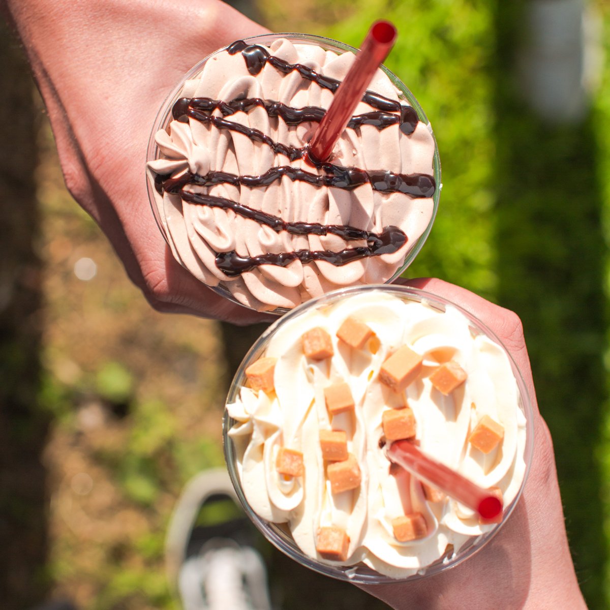 costa caramel fudge hot chocolate