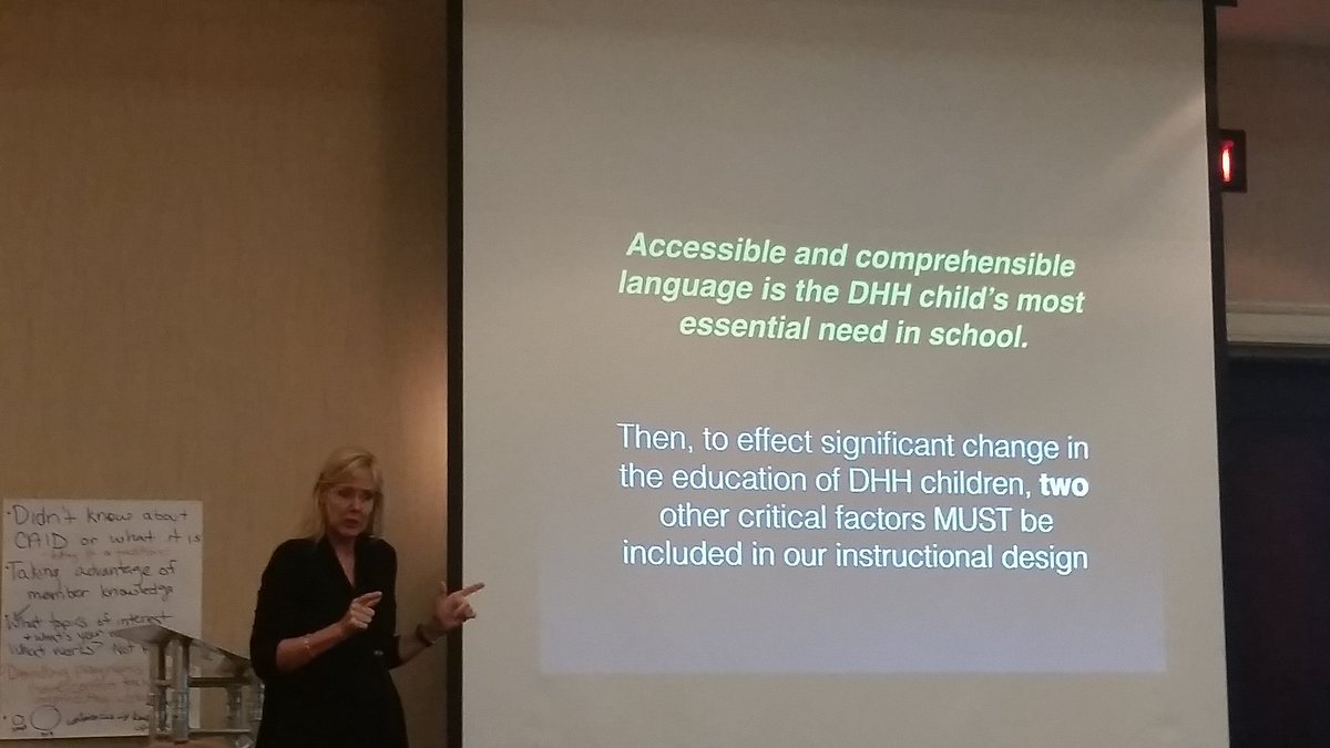 CAIDOfficial's tweet photo. .@HalimunKDP closing out #CAID2016 discussing how to move #DeafEd forward https://t.co/fBYKCbfdOx