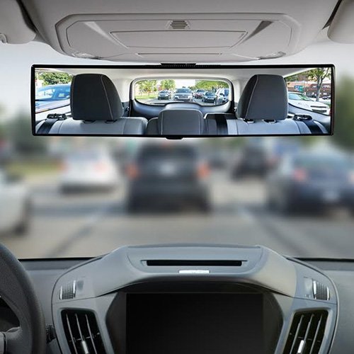 TheLabelbyLP's tweet photo. Say goodbye to your driving anxieties with the #Panoramic Rear-view Mirror. Available @SharperImage https://t.co/weqnAa4NRD