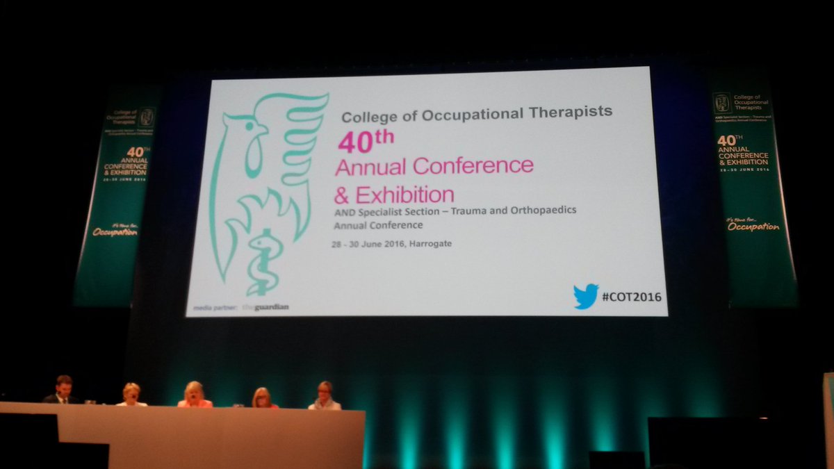 KarinaDancza's tweet image. The #COT2016 debate!  Evidence based practice stiffles innovation &amp;amp; creativity - what do you think? ? @BAOTCOT
