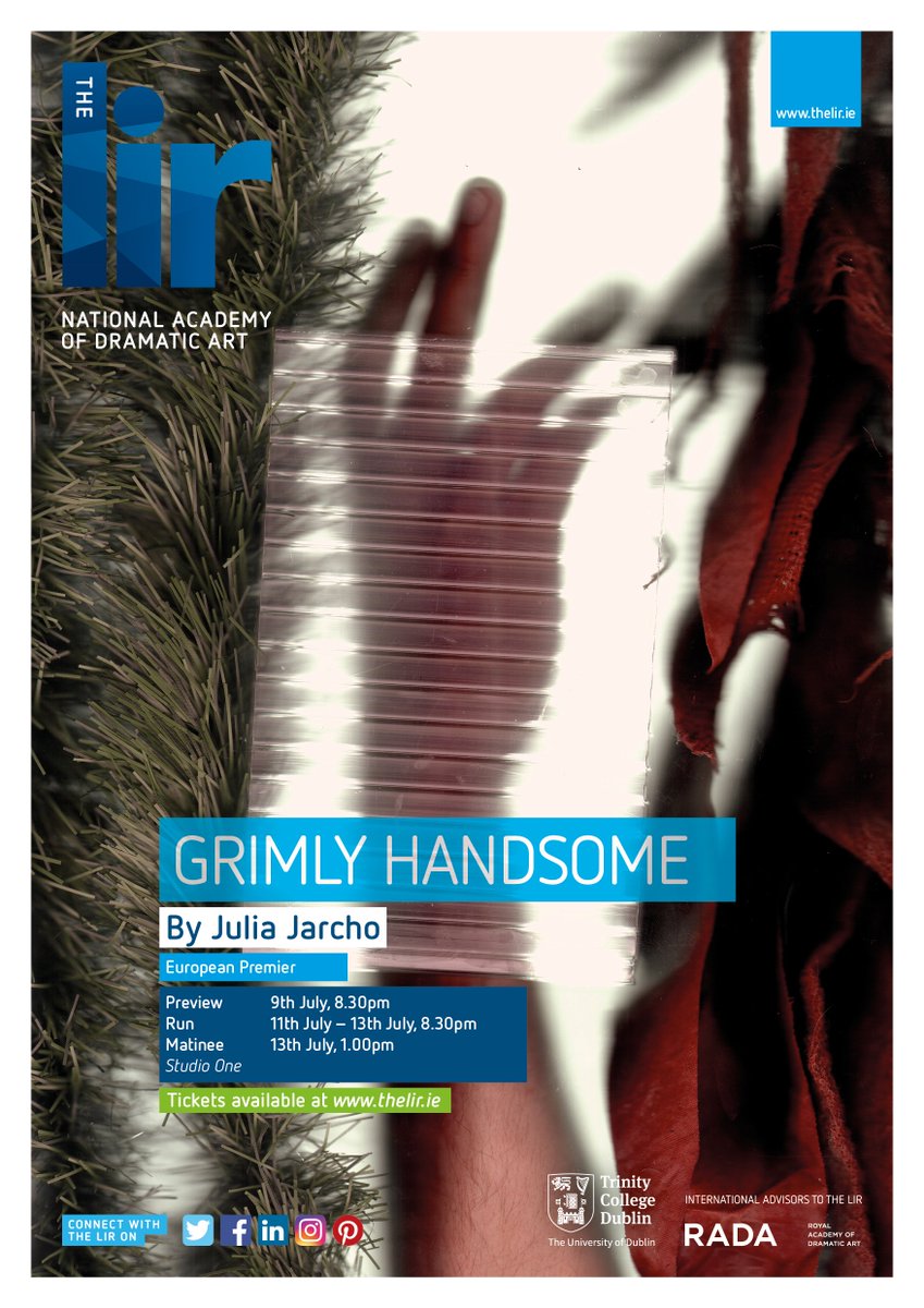 TheLirAcademy's tweet photo. Grimly Handsome by @juliajarcho is in #gradfest2016 - 9th-13th July. @keeliesheridan
https://t.co/hzkh4kB81V https://t.co/KyFS8VFwsV