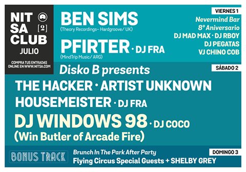 ¡Esos findes que tantos nos gustan en <a href="/NitsaClub/">Nitsa Club</a>! Aquí tenéis el cartel de esta semana #Barcelona #goBoardMix