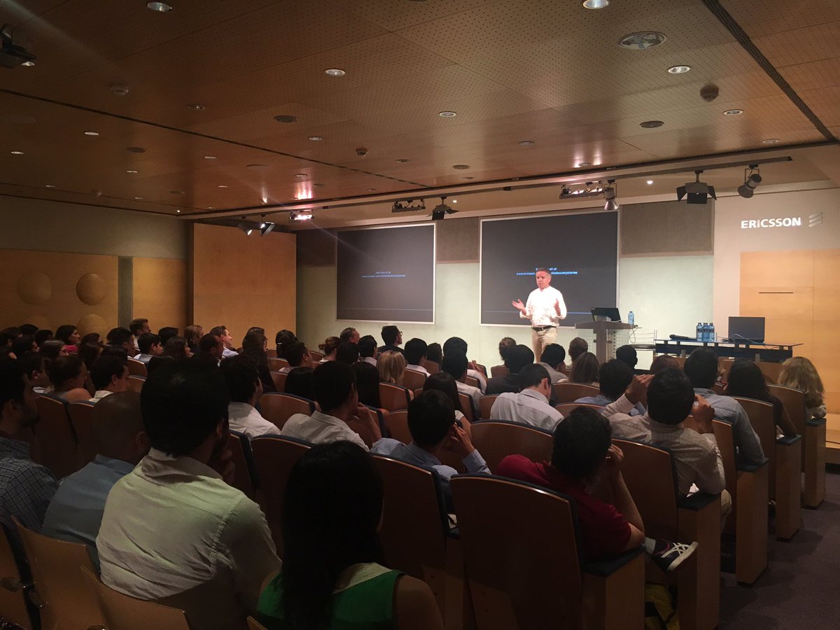 IEbusiness's tweet image. MT @Ericsson_es: Barry Haughian, responsable de #IoTAccelerator en @ericsson explica a @IEAlumni el ecosistema #IoT