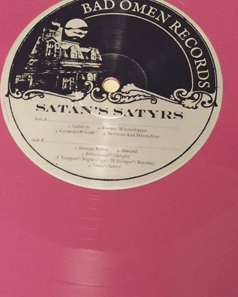 OMEN001 Satan's Satyrs 'Wild Beyond Beyond Belief' Hot Pink pressing. LINK IN PROFILE HEAD… ift.tt/2998iDr