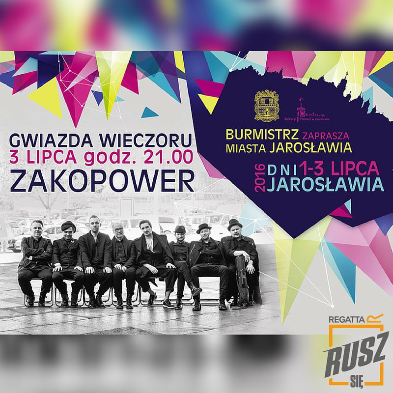 RegattaRuszSie's tweet photo. Szykuje się weekend pełen atrakcji!
#ruszsie #koncert #atrakcje #biegambolubie https://t.co/t1KORmG0Yv