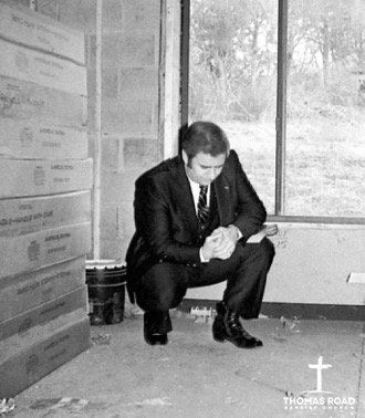 TRBC's tweet image. "Nothing of eternal significance is ever accomplished apart from prayer" (Dr. Jerry Falwell, Sr.). #WeAreTRBC