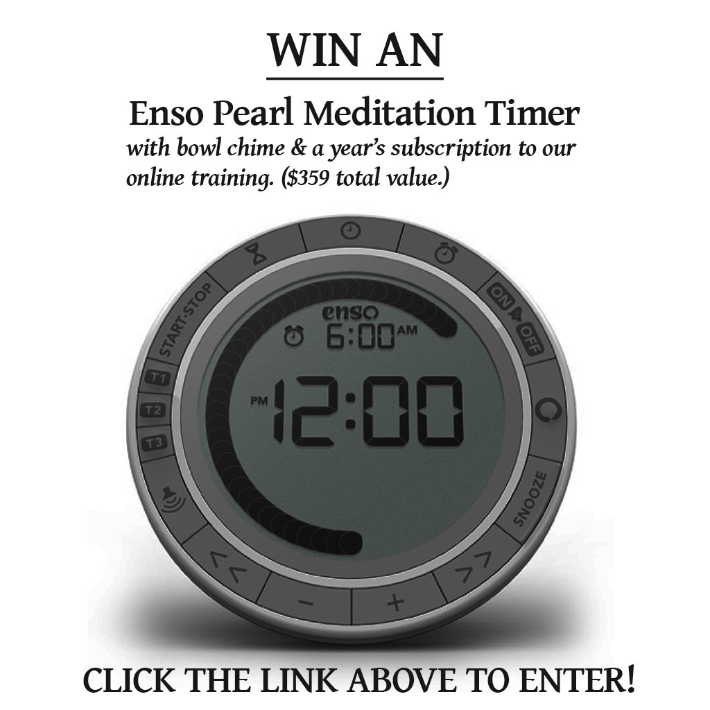 PoisedM's tweet image. Win an Enso Pearl Meditation Timer and more! #meditation #giveaway
Enter here: poisedmeditation.com/giveaway