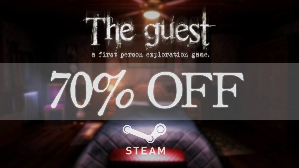 505_Games's tweet photo. Explore your surroundings and learn the truth in @TheGuestGame, now 70% off on Steam! https://t.co/nNMeG07CCP https://t.co/0NgWy2SPYZ