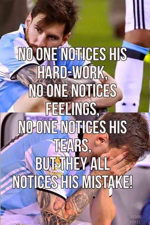 Sara_M_TS's tweet photo. The gratest ever.  Argentina DIDN'T LOSE BEACUSE OF HIM. We're with you #LionelMessi PLEASE STAY. #MessiRetires https://t.co/jIYcVCmOKR