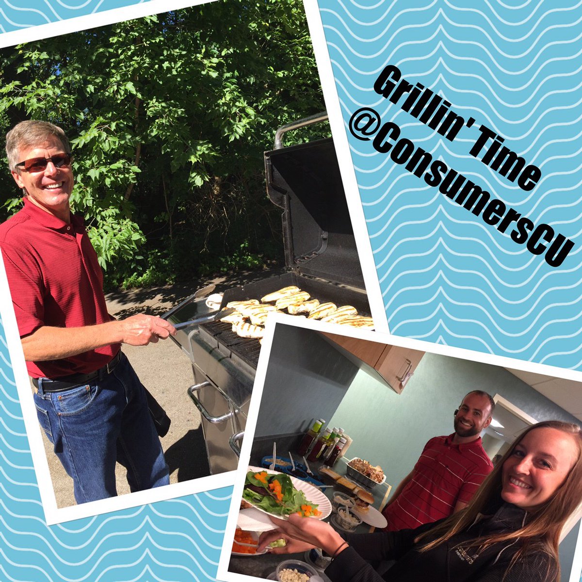 ConsumersCU's tweet photo. It's our annual #LunchOnCEO day! Lunch is READY! #ThanksKit #CultureInAction @ConsumersCU https://t.co/bsJORketR6