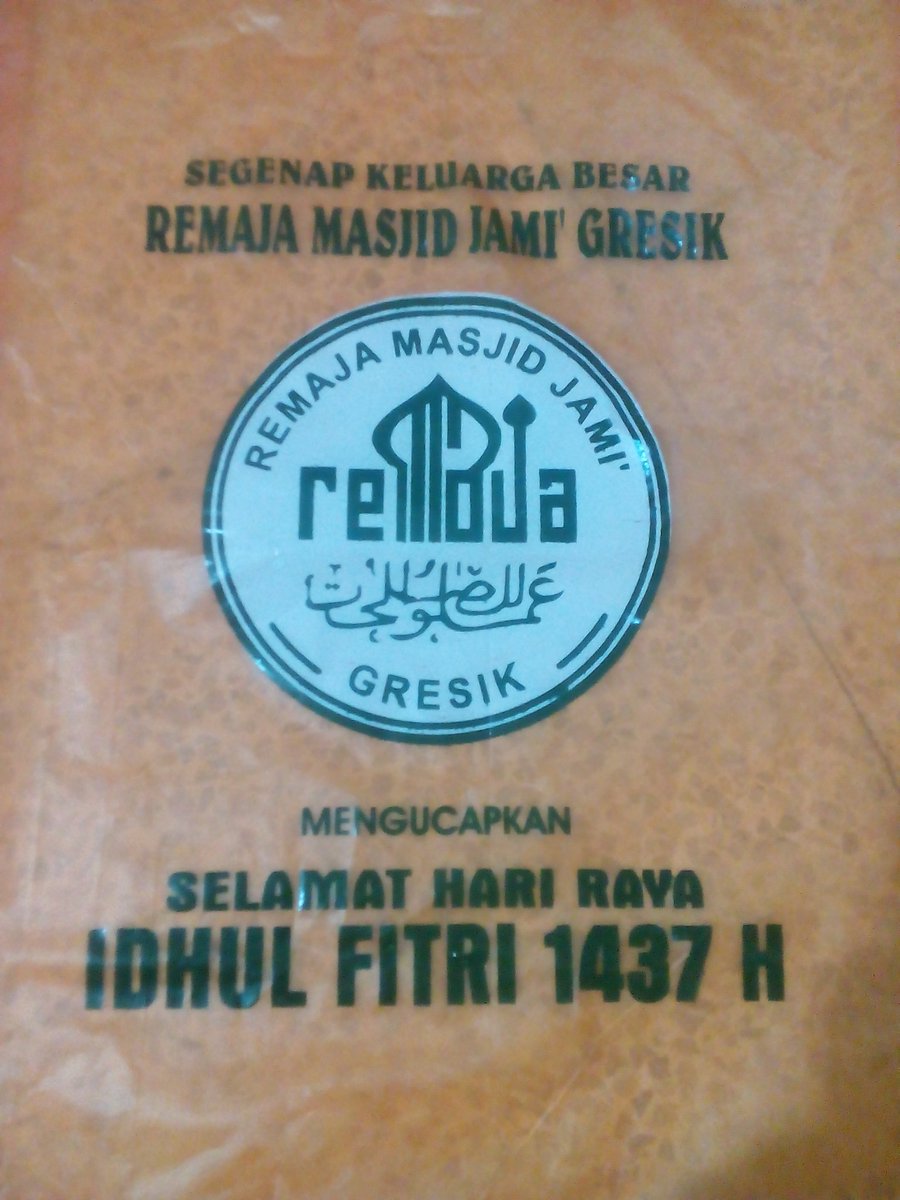 Remaja Masjid Jami' (@remajagresik) on Twitter photo 