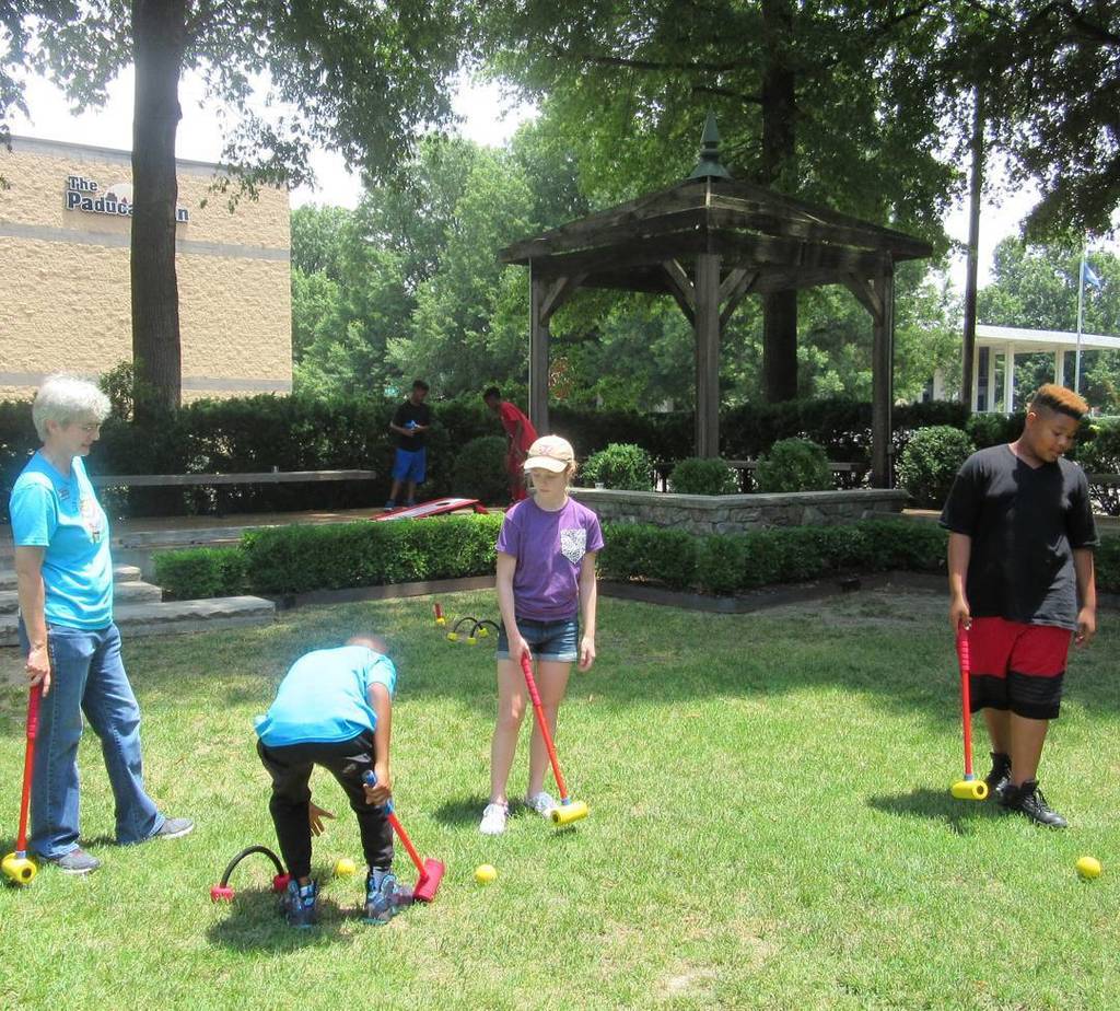 McCracken Co Library on Twitter "Lawn games cornhole croquet 