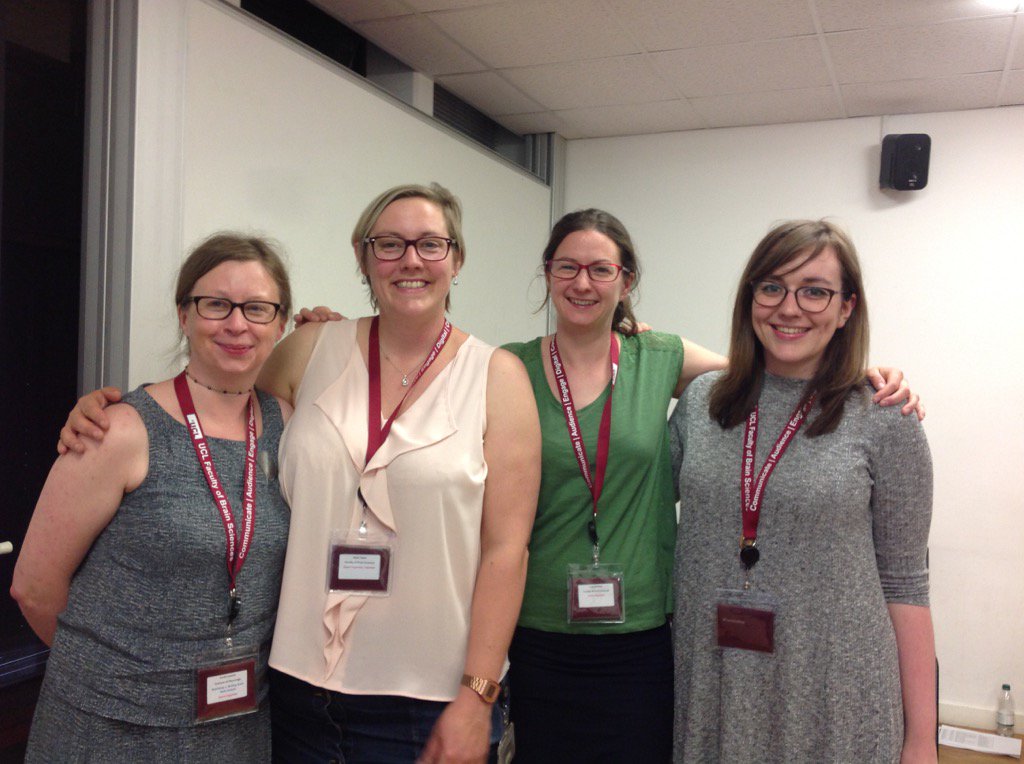 UCLBrainScience's tweet photo. Thank you for coming to our event! We hope you enjoyed it as much as we did! #commsiskey @UCLPALS @EP_UCL https://t.co/2F0OniaDMh