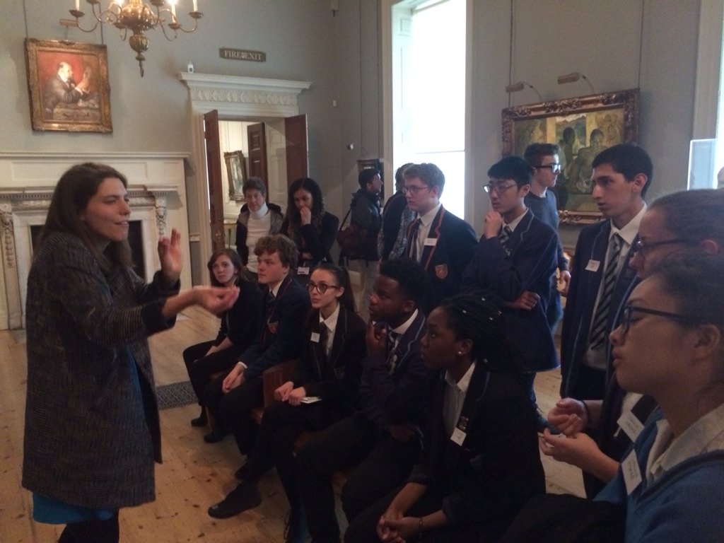 HFexperience's tweet photo. Now our Y10s are exploring #art &amp; #aesthetics as #scientists, #historians &amp; #mathematicians with @cthebigpicture https://t.co/iNjlGWSjJU