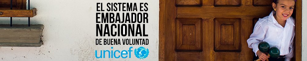 El Sistema y Unicef unieron su voces por los derechos de los niños, niñas y adolescentes - bit.ly/297wy7y