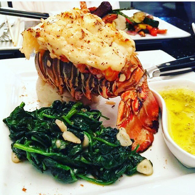 Well, here there little lobster...don't you look yummy! #akoyamia #Miami #HappyWednesday #SouthFL #food #lunchtime