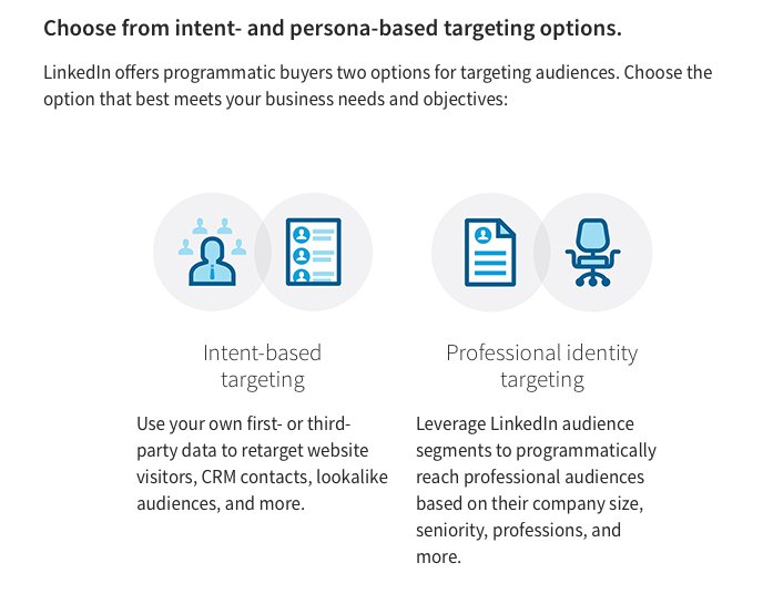 Jim__Mooney's tweet photo. LinkedIn just rolled out programmatic display ads. Here's what it means for advertisers. https://t.co/feLyiOeNfd https://t.co/kGsWSlCQFU