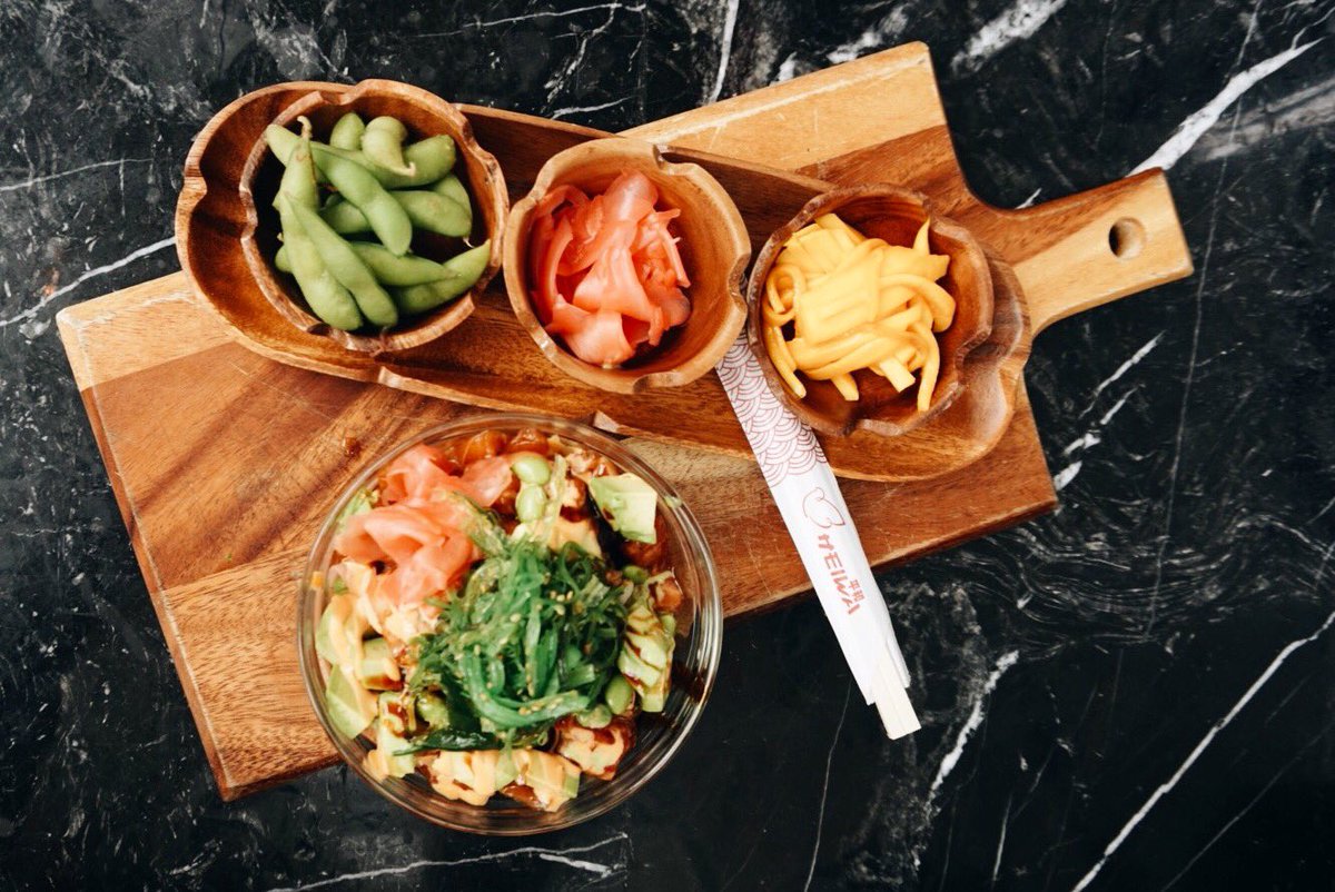 Thanks for stopping by <a href="/UberEATS/">Uber Eats</a> &amp; <a href="/BestOfTorontoTV/">Best of Toronto</a> to photograph our famous Poke dish 🍣🌴
#ubereats #summerlicious