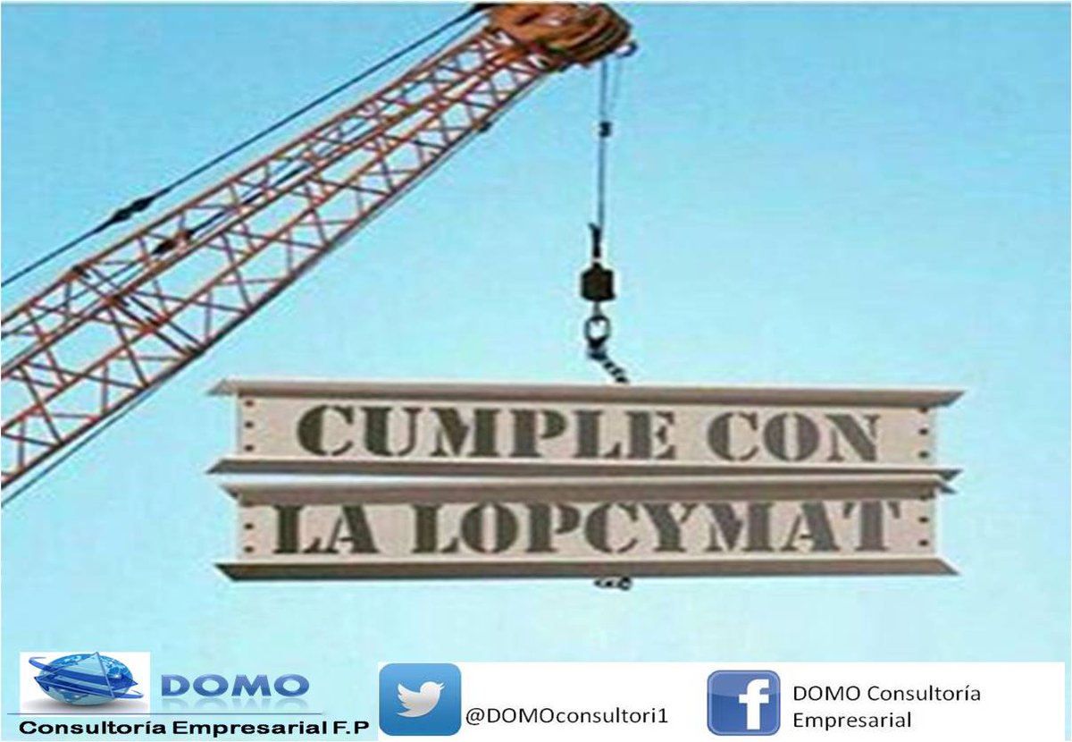 DOMOconsultori1's tweet photo. #Asesorias #LOPCYMAT #DelegadosPrevención #ProgramaSeguridad #CSSL #ProgramaRecreativo consultoradomo2828@gmail.com https://t.co/xkLHWMeS2y