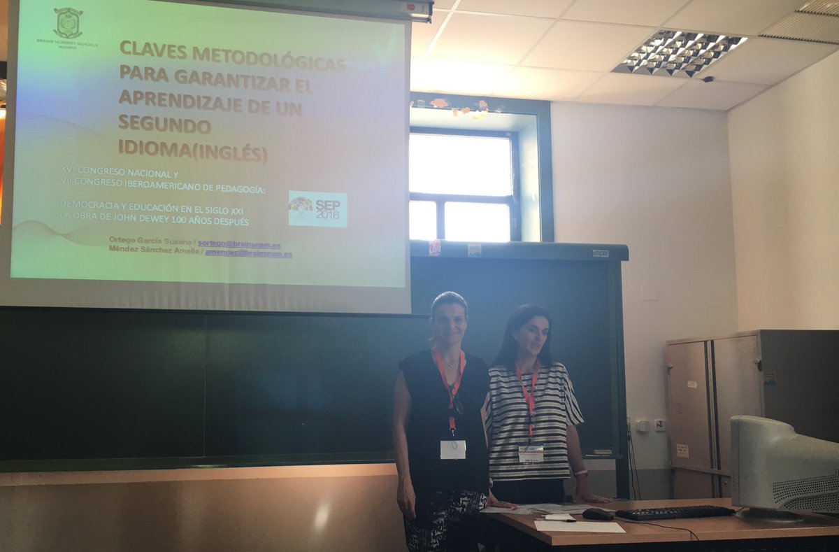 Claves metodologías para garantizar el aprendizaje de un 2 idioma (Inglés), por Susana y Amelia  #CongresoSEP2016