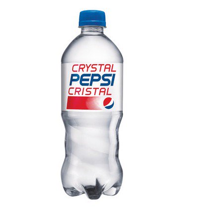 fizzledout's tweet photo. Most have seen the new U.S. Crystal Pepsi design, but here's the Canadian version:) Coming July 11 for lucky canucks https://t.co/ANJvNPLJhL