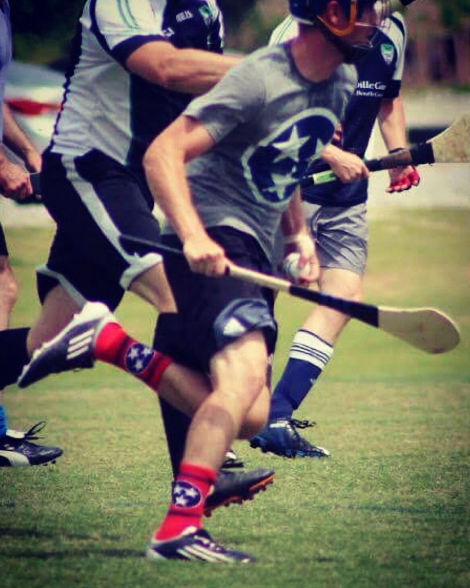 TreadHardShop's tweet photo. Knoxville Gaelic Athletic Club team captain wearing TreadHard socks.
#TreadHard #tristars https://t.co/Ry5Kz6F0bA