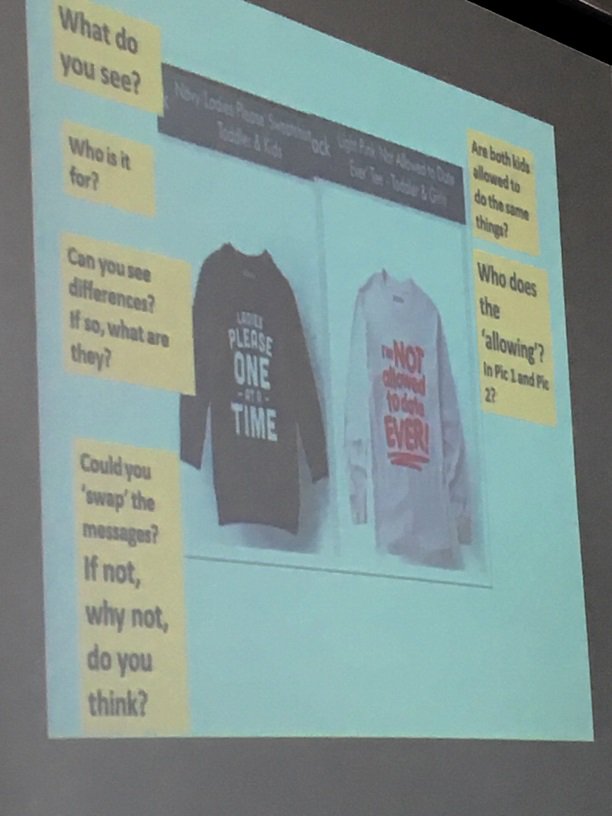 UKSAYSNOMORE's tweet photo. How does advertising portray violence, and how are gender roles perpetuated? Read our blog: https://t.co/EcuOnL3zz2 https://t.co/rYq82vihKH