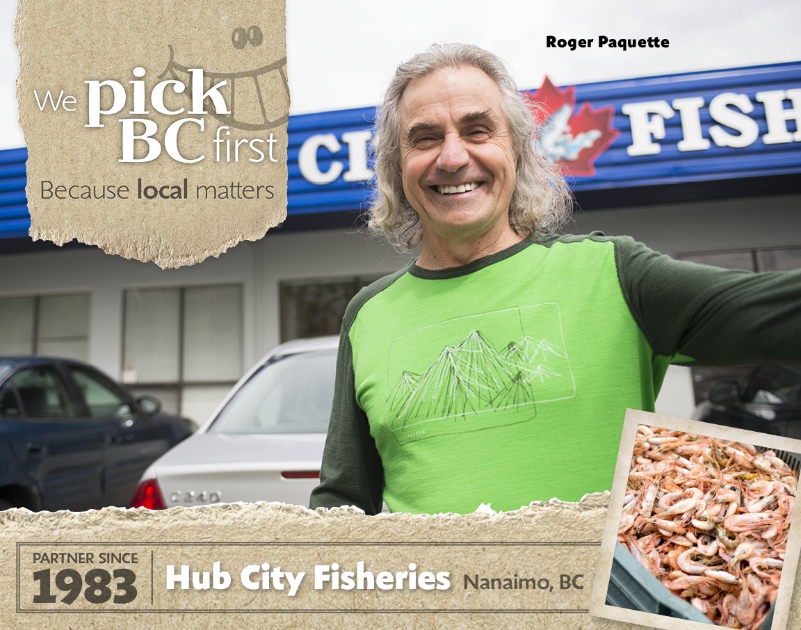 ThriftyFoods's tweet photo. Meet Roger, our friend & local fisherman from Hub City Fisheries in #Nanaimo #BC. https://t.co/fIMIkrsWyq #WePickBC https://t.co/6HjyJfBd7q